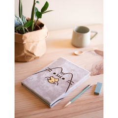 PUSHEEN - Premium Fluffy Notebook - Size A5-thumb-1