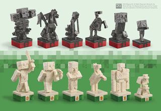 MINECRAFT - Surface Hero VS Monsters - Chess Game-thumb-1