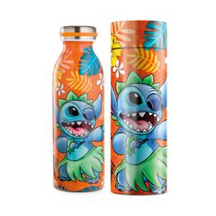 STITCH - Stainless Steel Bottle 17oz - Orange