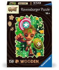MARVEL - Groot - Wooden Puzzle 150P