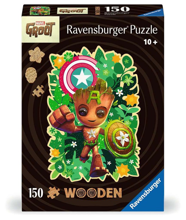MARVEL - Groot - Wooden Puzzle 150P