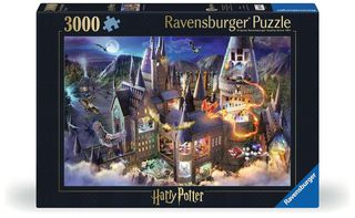 HARRY POTTER - View of Hogwarts castle - Puzzle 3000pcs