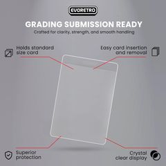 EVORETRO - Semi-Rigid Card Holders 50pc-thumb-2