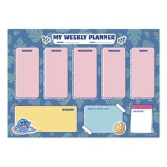 STITCH - Weekly Planner - A4 Bloc Note-thumb-1