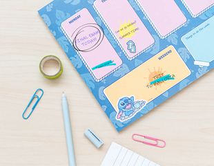 STITCH - Weekly Planner - A4 Bloc Note-thumb-2