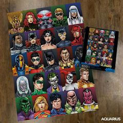 DC COMICS - Faces - Puzzle 1000P-thumb-1