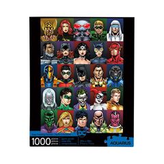 DC COMICS - Faces - Puzzle 1000P-thumb-0