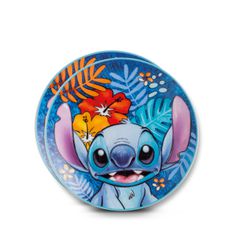 STITCH - Set of 2 D19cm Plate - Blue