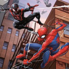 SPIDER-MAN - In action - 3 Puzzle 49P-thumb-1