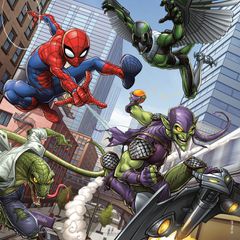 SPIDER-MAN - In action - 3 Puzzle 49P-thumb-2