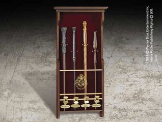 HARRY POTTER - Four Character Wand Display
