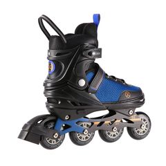 Πατίνια NH18188A 2in1 BLACK-ORANGE ROLLER SKATING WITH HOCKEY SLEEVE NILS EXTREME-thumb-2