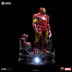 MARVEL - Iron Man Unleashed - Statue Art Scale 1/10 23.1cm-thumb-2
