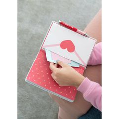 PUSHEEN - Love - Notebook + Projector Pen - Size A5-thumb-2