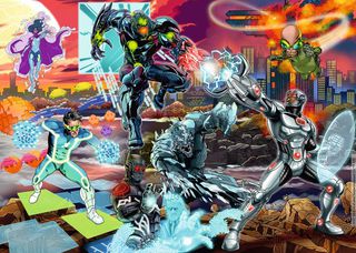DC - Cyborg - Puzzle 1000P