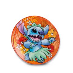 STITCH - Set of 2 D19cm Plate - Orange