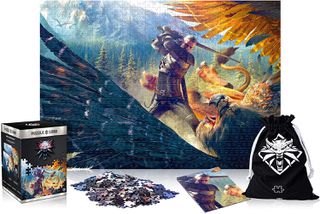 THE WITCHER - Griffin Fight - Premium Puzzle 1000P