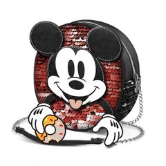 MICKEY - Donut - Round Bag '18x18x6cm'-thumb-0