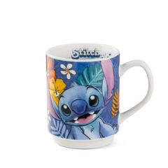 STITCH - 14oz Mug - Blue