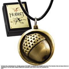 THE HOBBIT - Leather Chain Bilbo Button Pendant-thumb-1