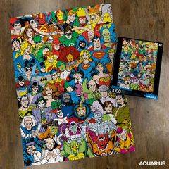 DC COMICS - Retro Cast - Puzzle 1000P-thumb-1