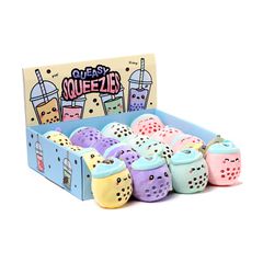 KAWAII - Bubble Tea - 'Queasy Squeezies' Stress Ball