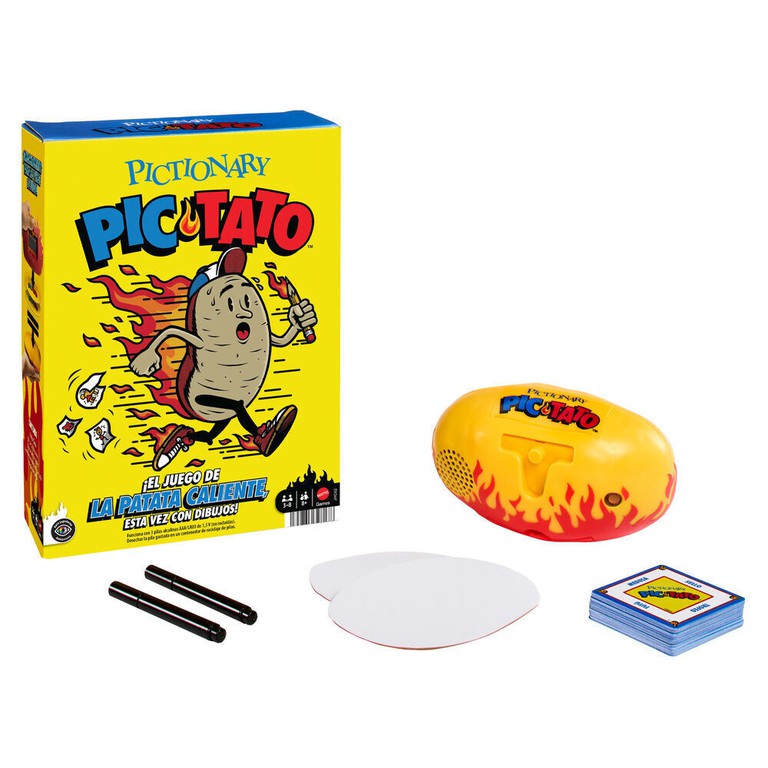 Spanish Pictionary Pic-Tato board game