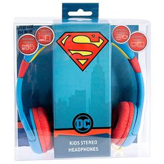 DC Comics Superman kids headphones-thumb-2