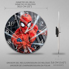 Marvel Spiderman wall clock-thumb-2