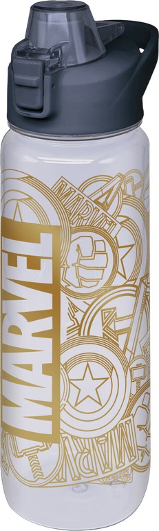 MARVEL - Logo - "Lock Top" Sport Bottle - 36oz
