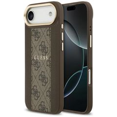 Guess 4G Stripe MagSafe case for iPhone Air - brown