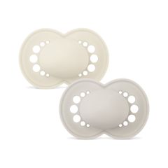 MAM - Original Natural Rubber Pacifiers - Neutral - 6-16m / Baby and Children