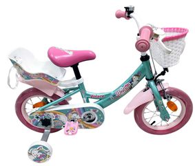 Volare - Children's Bicycle 12 - Unicorn Green (61276) / Toys