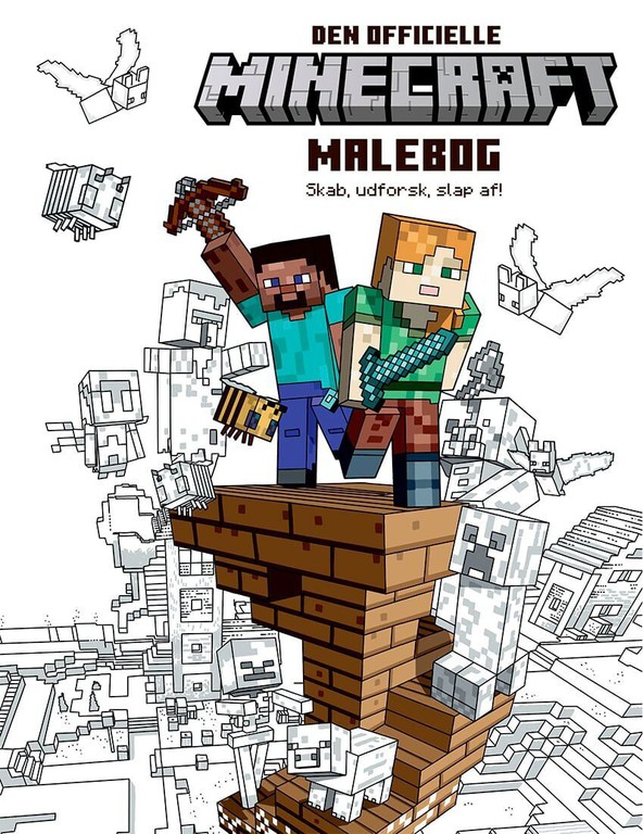 The Official Minecraft Coloring Book