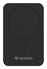 Verbatim - Charge ´n´ Go Essentials Power Bank Magnetic Wireless 20000 mAh Black / Electronics