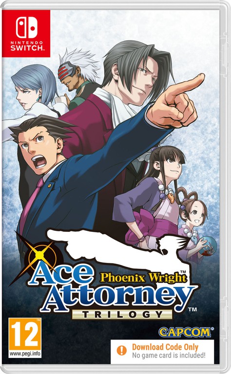 Phoenix Wright Ace Attorney Trilogy (Code in Box) / Nintendo Switch