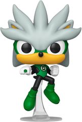 DC's Justice League and Sonic the Hedgehog POP! Movies Vinyl Figures Silver/GL 9 cm