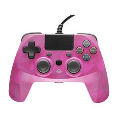 Snakebyte PS4 Game:Pad 4 S Wired ( Bubblegum camo ) / PlayStation 4