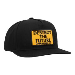 [cargr_clean_title(Loser Machine Company Loser Machine DTF snapback cap black)]