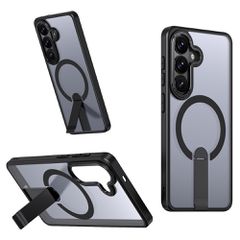 Hybrid Armor X Case for Samsung Galaxy S26 Ultra with Stand, Compatible with MagSafe - Black