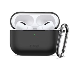 Tech-Protect Silicone Hook Case for AirPods Pro 3 - Black-thumb-2