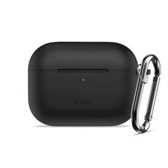 Tech-Protect Silicone Hook Case for AirPods Pro 3 - Black-thumb-1