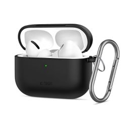 Tech-Protect Silicone Hook Case for AirPods Pro 3 - Black