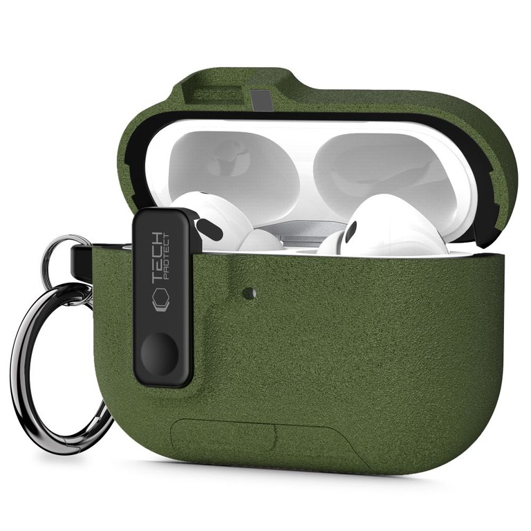 Tech-Protect Slim Hook Case for AirPods Pro 3 - Green