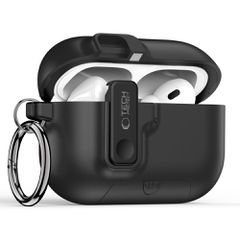 Tech-Protect Slim Hook Case for AirPods Pro 3 - Black-thumb-1