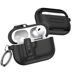 Tech-Protect Slim Hook Case for AirPods Pro 3 - Black-thumb-2