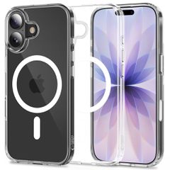Tech-Protect Flexair Hybrid CC MagSafe Case for iPhone 17 - Clear-thumb-1