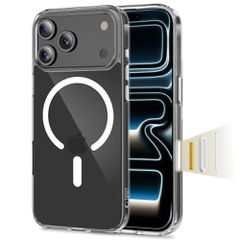 Tech-Protect Flexair Hybrid CC MagSafe Case for iPhone 17 Pro - Clear