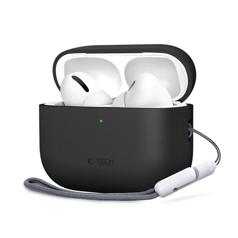 Tech-Protect Silicone Case for AirPods Pro 3 - Black