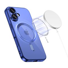 Tech-Protect MagFlex MagSafe Case for iPhone 17 - Clear Navy Blue-thumb-1
